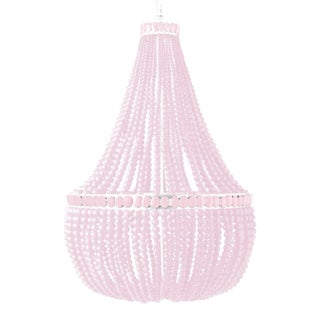 Marjorie Skouras Rose Quartz Empire Chandelier For Sale