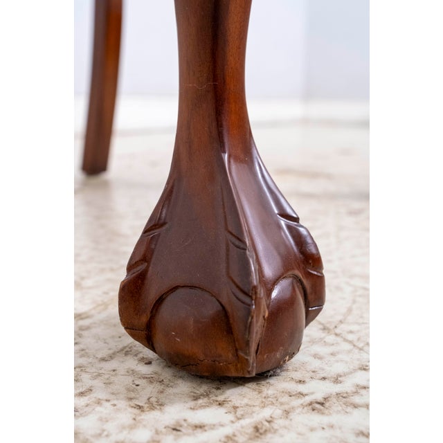 Table & Set of 8 Chairs Chippendale Style Dining Set For Sale - Image 17 of 18