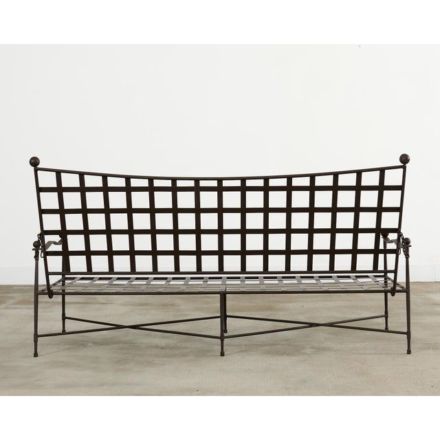 Pair of Papperzini Amalfi Style Adjustable Chain Back Garden Sofas For Sale - Image 12 of 12