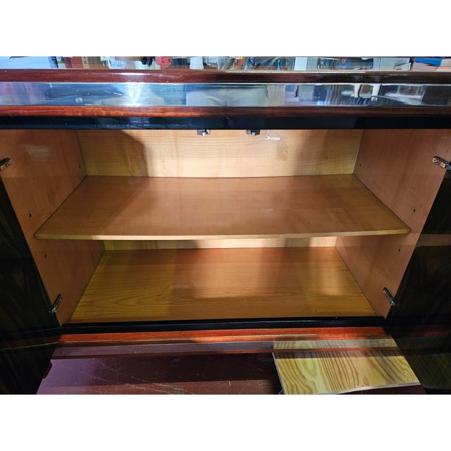 Regency Style Sideboard by Paolo Barracchia for Roman Decò, 1970s For Sale - Image 9 of 12