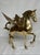 Large 11” Brass Pegasus Winged Horse Figurine For Sale In Phoenix - Image 6 of 12