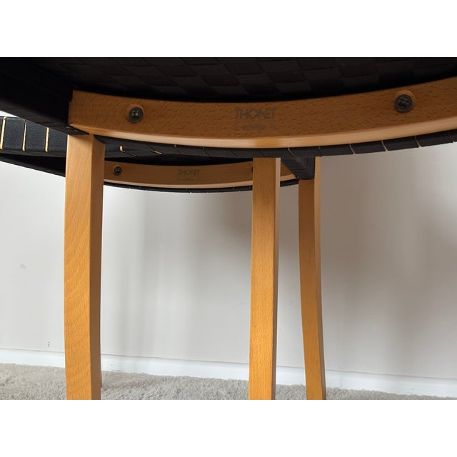 1990s Model 737 Chairs by Peter Maly for Thonet, 1990s Set of 4 For Sale - Image 5 of 17