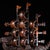 1990s Monumental Vintage Chinese Hand-Carved Horn Dragon Boat - 29" Tall "Smooth Sailing" Sculpture For Sale - Image 5 of 10
