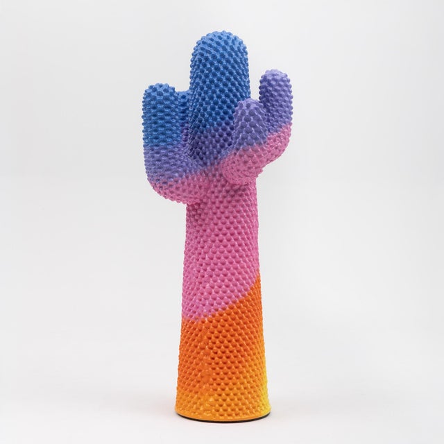 An iconic and highly collectible “Sunrise Cactus” sculpture, created through a collaboration between Gufram and Paul...