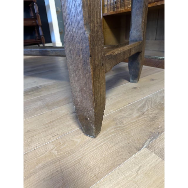 Large French Antique Farmhouse Table For Sale - Image 3 of 16