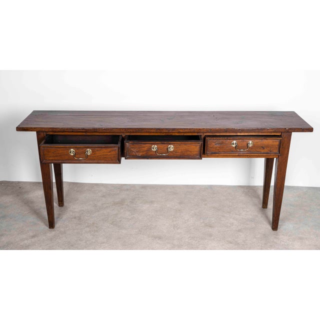 Mid-Century Modern Vintage Dresser in Oak, 1950s For Sale - Image 3 of 13