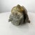 Salvaged Stone Golden Buddha Head Sculpture Ornately Carved Crown For Sale - Image 9 of 13