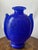 Winged Vase in Pulegoso Blue Glass by Napoleone Martinuzzi, 1920s For Sale - Image 3 of 9