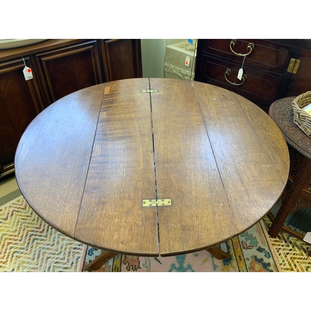 Late 19th Century Late 19th Century Antique Folding Coaching Table For Sale - Image 5 of 12