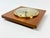 Mid-Century Modern Teak and Brass Wall Clock from Weimar, 1960s, in Flawless conditions. Designed 1960 to 1969 This piece...