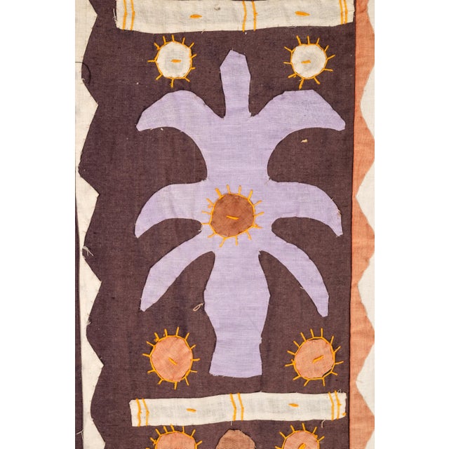 Vintage Hand-Stitched Kanduri Cloth With Animal and Tree of Life Appliqué, India, C. 1950s For Sale - Image 18 of 18