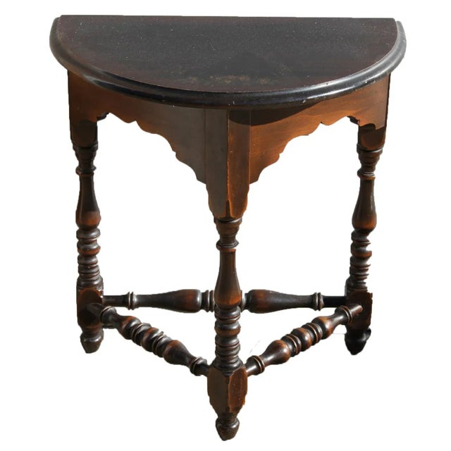 1950s Small Hallway Table For Sale - Image 5 of 5