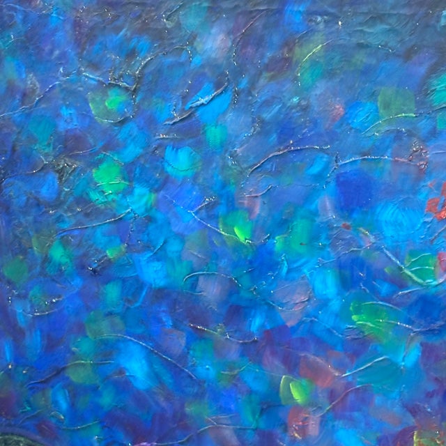 Early 21st Century Gianfranco Zaccagnimo, Mother Nature, 2020, Canvas For Sale - Image 5 of 14