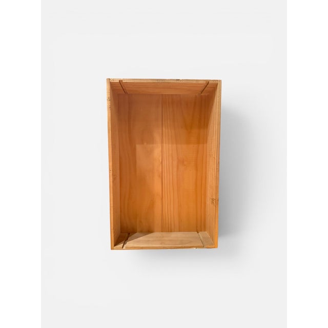 Contemporary Painted Wine Crate by Kevin Murphy From the Estate of Johnny Depp For Sale - Image 3 of 5