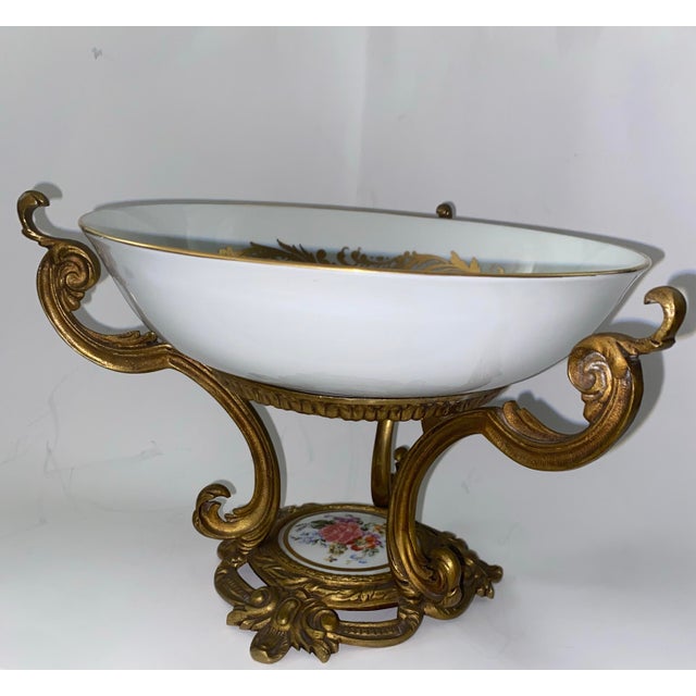 Ormolu, which is French for "gilded bronze," is a technique of applying a thin layer of gold to a bronze object. This...