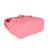 2020s Pink Quilted Caviar Drawstring Backpack Handbag For Sale - Image 5 of 6