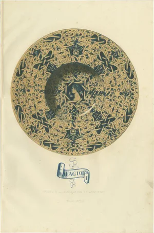 Delange, Illustration of a Drageoir of Mr. Gerente, 1869, Print