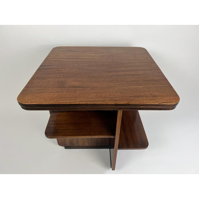 1920s Antique Art Deco Book Side Table from Waring & Gillow, England, 1920s-1930s For Sale - Image 5 of 18