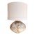 Jamie Young White & Brown Table Lamp For Sale