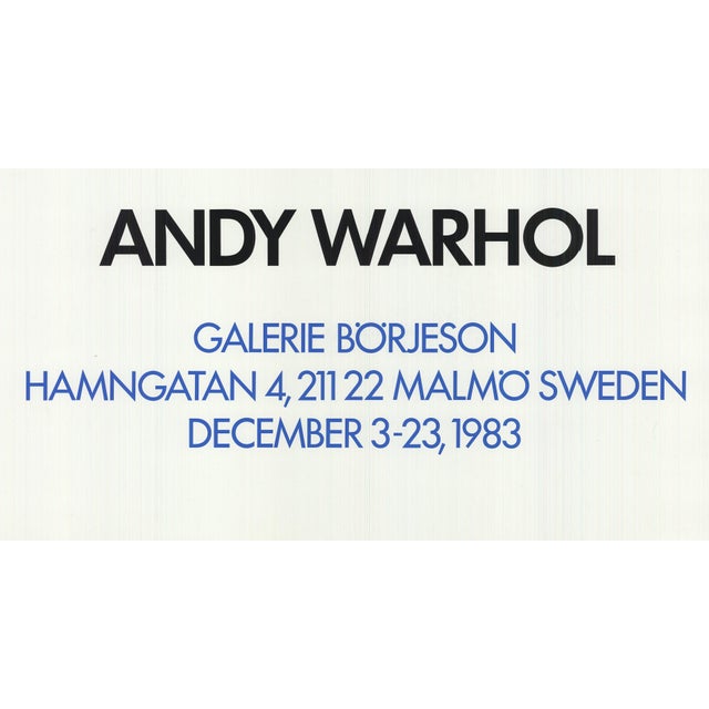 Andy Warhol Andy Warhol Ingrid With Hat, 1983 For Sale - Image 4 of 4