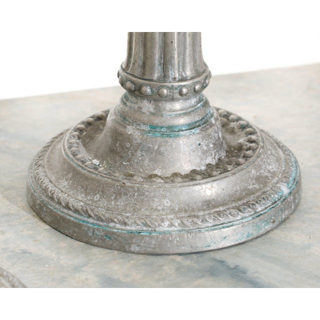 Vintage Tin Candlesticks, 1770s, Set of 2 For Sale - Image 5 of 8