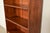 Wood Antique Victorian Carved Oak Bookcase, Circa 1900 For Sale - Image 7 of 12