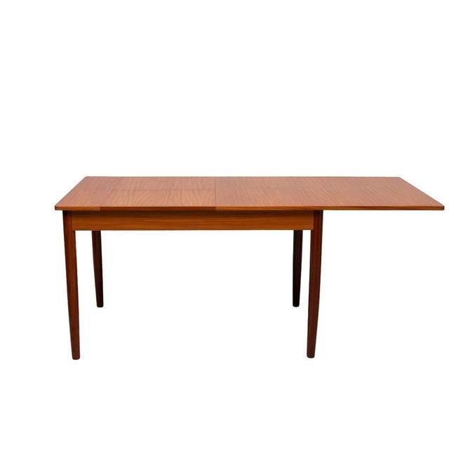 Pastoe Expandable Teak Dining Table by Cees Braakman for Pastoe, 1960s For Sale - Image 4 of 16