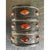 Vintage Carnelian Gilt Silver Turkoman Cuff For Sale - Image 4 of 12