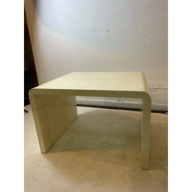 1970s Modern Goatskin Waterfall Tables - A Pair For Sale In Philadelphia - Image 6 of 10