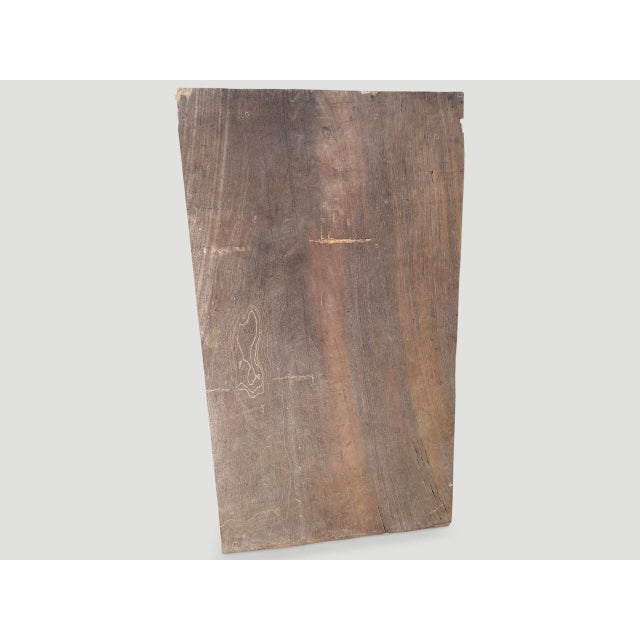 Contemporary Nias Wood Single Panel For Sale - Image 3 of 5