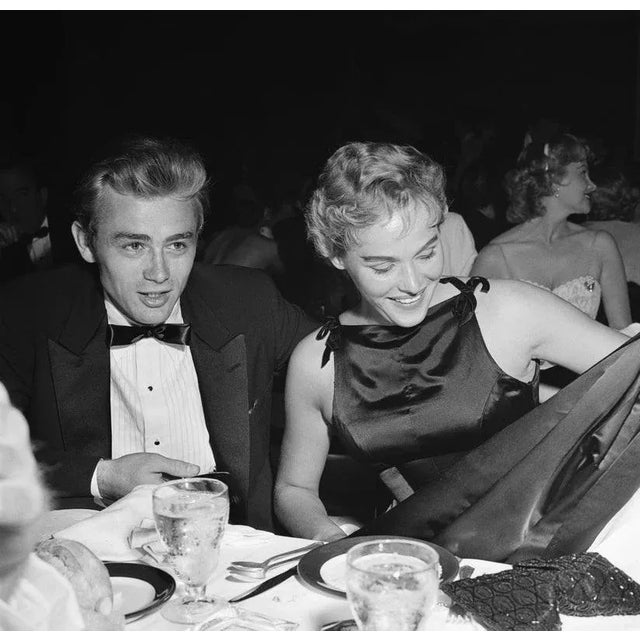 "james dean and ursula andress" by michael ochs archive los angeles - august 29: movie star james dean and swiss born...