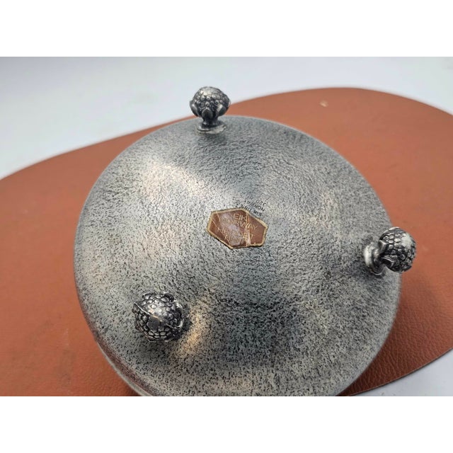 Red Tin Jewelry Box, 1950s, Set of 3 For Sale - Image 8 of 11