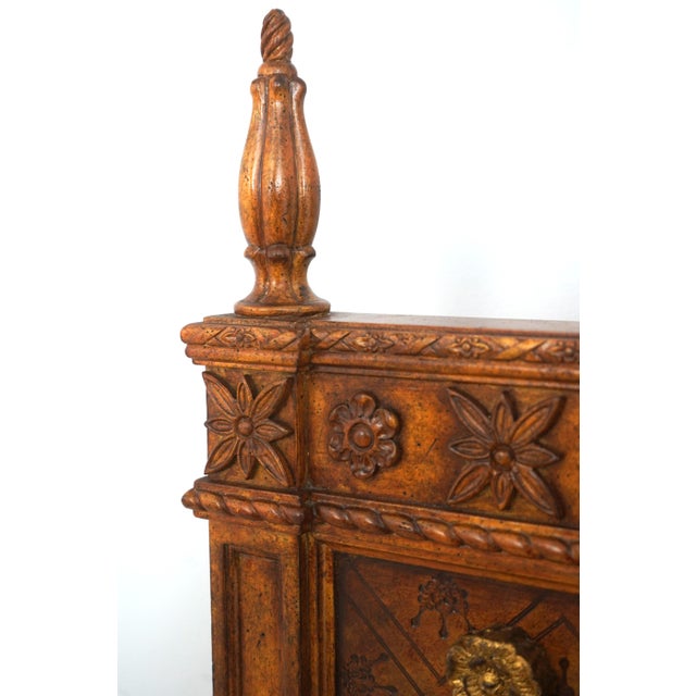 Maitland Smith King Size French Style Cane Bed For Sale - Image 15 of 18