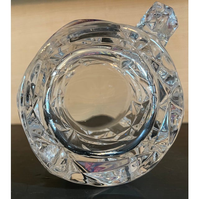 Glass 1980s Tiffany & Co. "Ice Rock" Cut Crystal Glass Beer Mugs Pair For Sale - Image 7 of 10