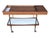 Mid-Century Modern Paul McCobb Style Mid-Century Walnut Bar Cart With Brass Accents For Sale - Image 3 of 14