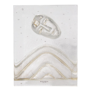 Kosta Boda Icon Eyewitness Glass Sculpture by Bertil Vallien