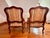 Elegant pair of Ethan Allen Avignon armchairs, model 13-7177, purchased new from Ethan Allen in 2003 and exceptionally...