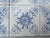 Art Deco White and Blue Flower Glazed Tiles by Le Glaive, 1920 For Sale - Image 10 of 14