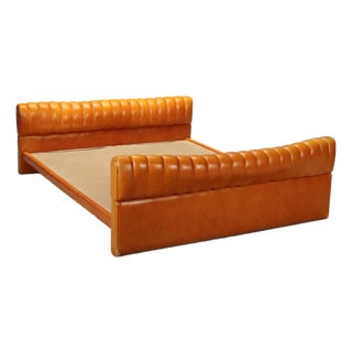 Bed by Luigi Massoni for Poltrona Frau For Sale