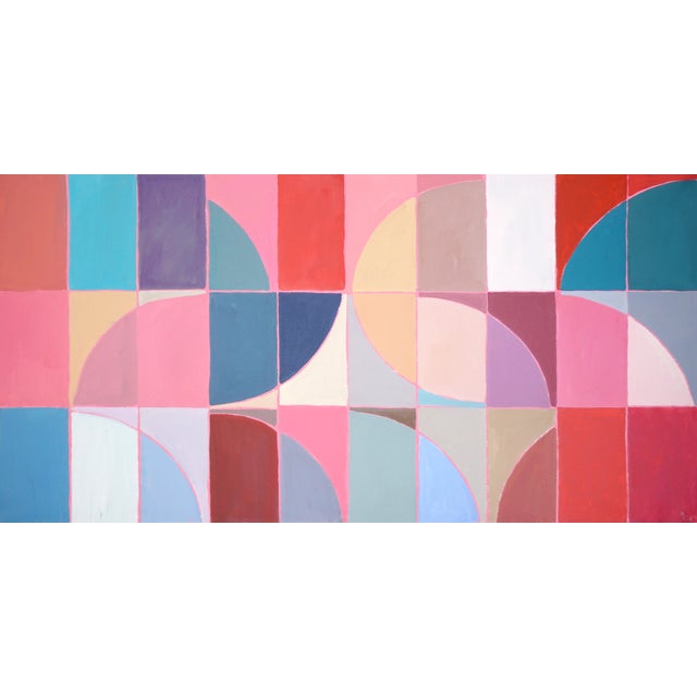 2026, Bauhaus Style Painting on Canvas Of For Sale
