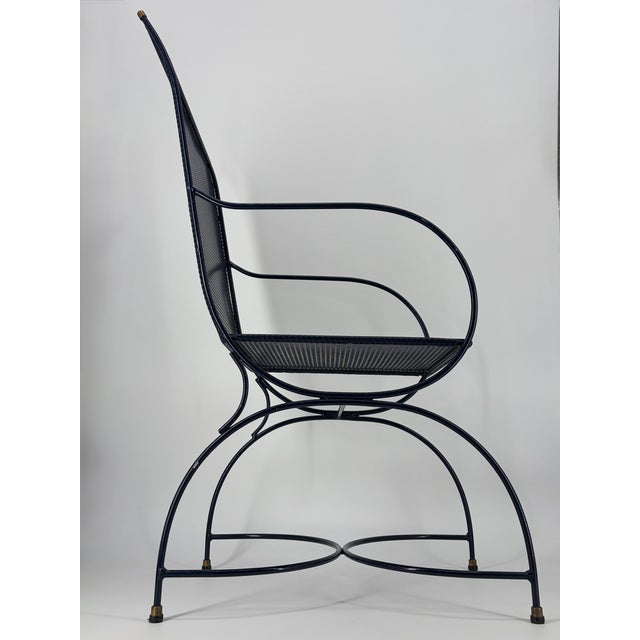 Set of Postmodern Glass Garden Furniture with Chairs and Table, 1980s, Set of 3 For Sale - Image 4 of 18