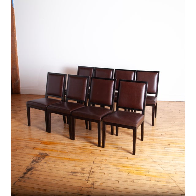Set of 8 Christian Liaigre "Louis Xvi" Chairs For Sale In Philadelphia - Image 6 of 6