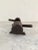Mid-Century Cast Iron Faux Bois Log Planter For Sale - Image 10 of 14