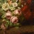 Étienne Léon Trébutien, Still Life with Flowers in Vase, 1800s, Oil on Canvas For Sale - Image 5 of 11