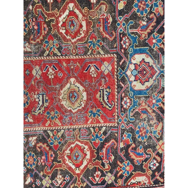 Antique Wool Malayer Runner For Sale - Image 5 of 16