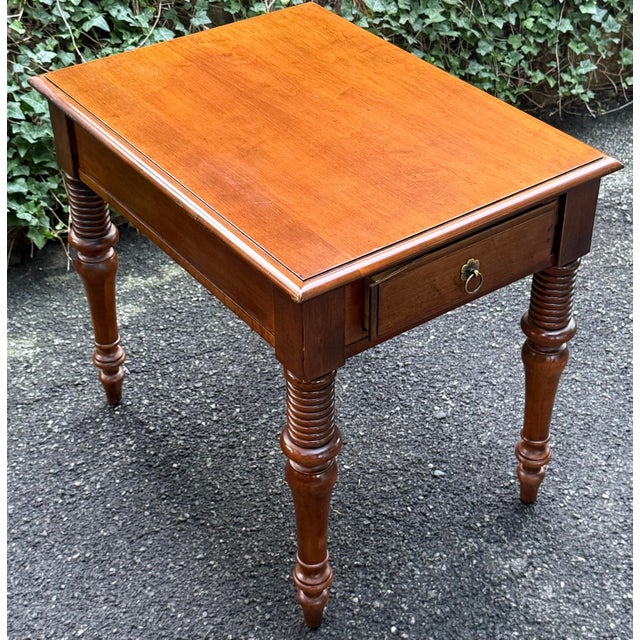 English Ethan Allen British Classics End Table / Nightstands - A Pair For Sale - Image 3 of 12