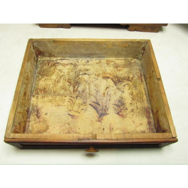 18th C. Italian Table Top Collectors Cabinet For Sale - Image 16 of 18