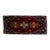 1970s Hand Knotted Turkish Small Rug Decorative Mat for Bathroom -Kitchen and Entryway- 18'' X 42'' For Sale
