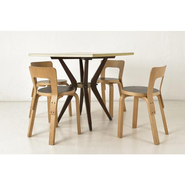 Dining Table in Formica by Jean Prouvé, Germany, 1955 For Sale - Image 11 of 13