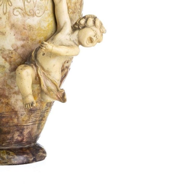 Large Porcelain Jug, 1893 For Sale - Image 5 of 6